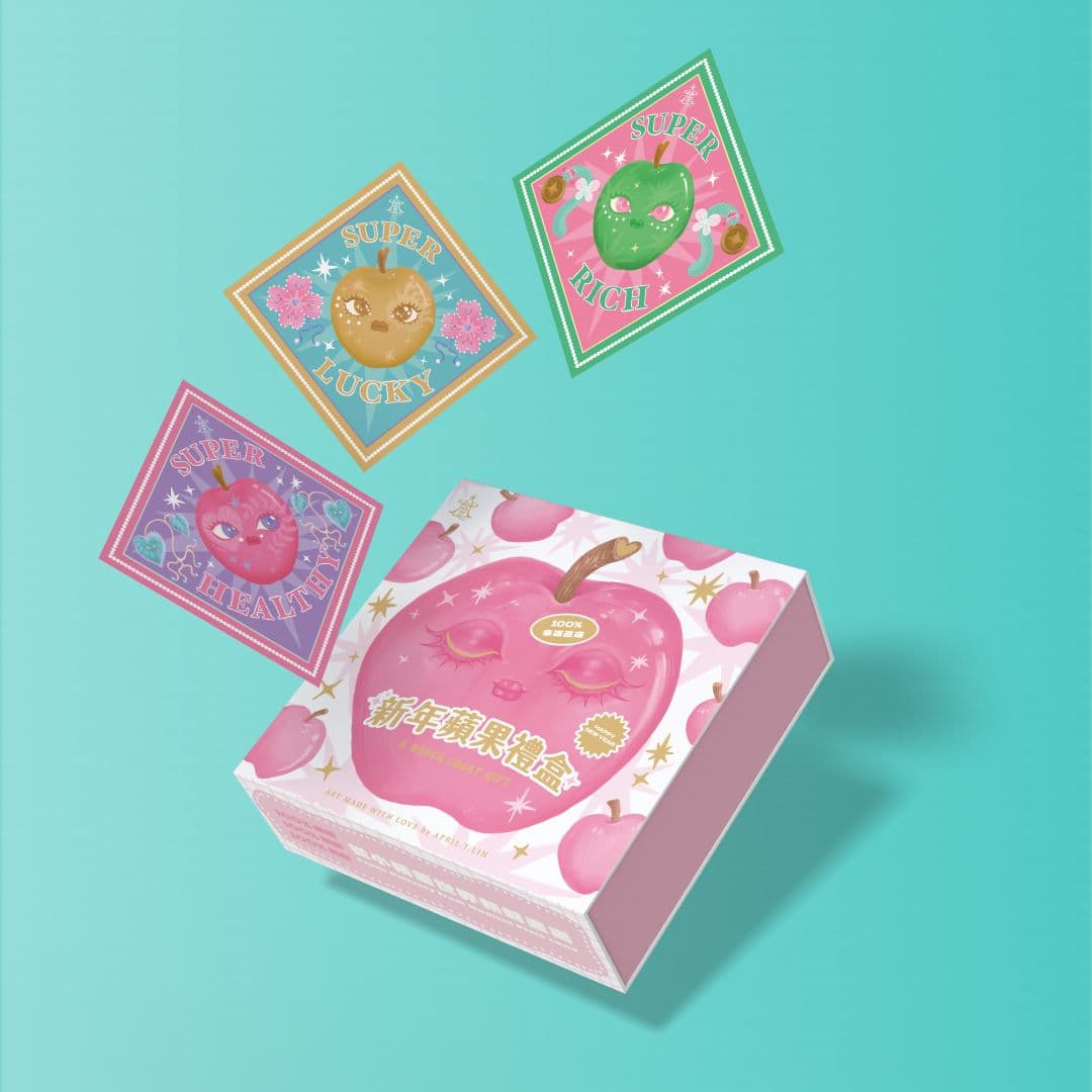 幸運𝟏𝟎𝟎%的蘋果禮盒