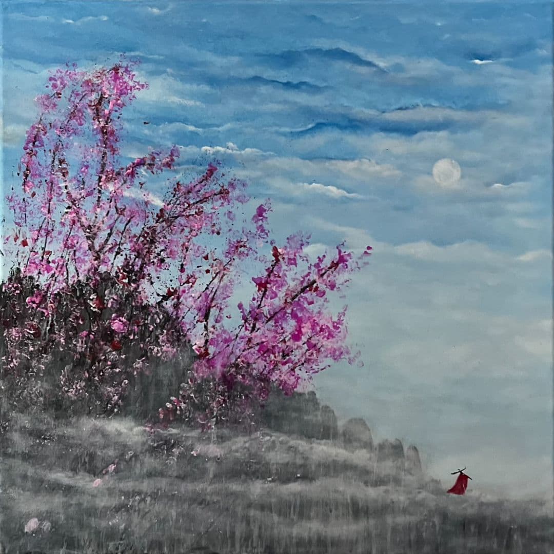 A Whisper of Blossoms in the Clouds   雲中花語