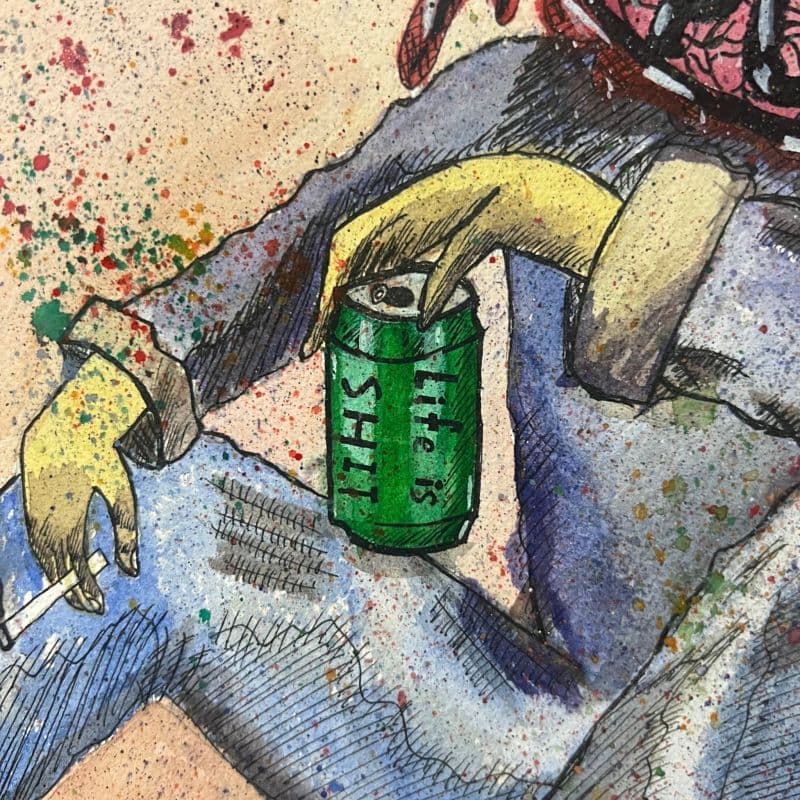 邊邊人系列—凝視 4