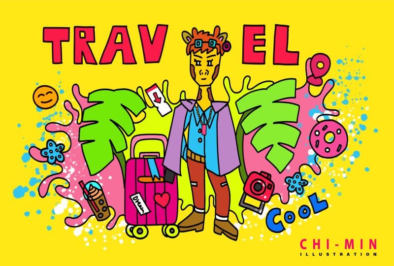 阿鹿  潮哥出國Style