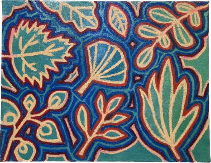 攤開記憶的皺褶_葉 leaf 1