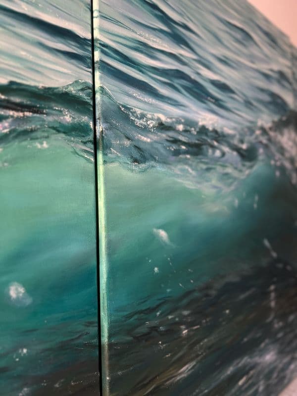 Triptych of a wave 2