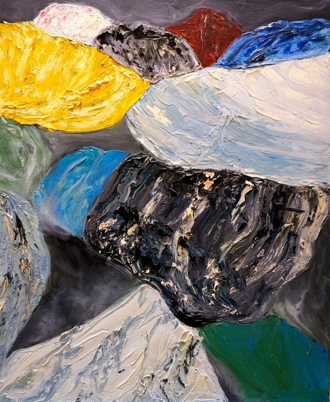 山谷裡的花崗岩 1