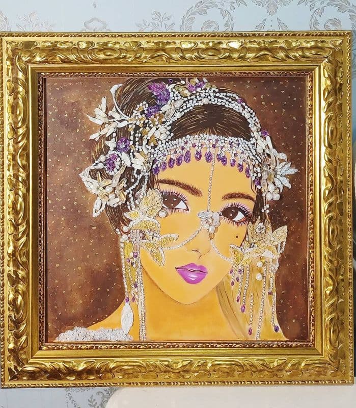 舞孃 Dancing Diva -珠寶畫