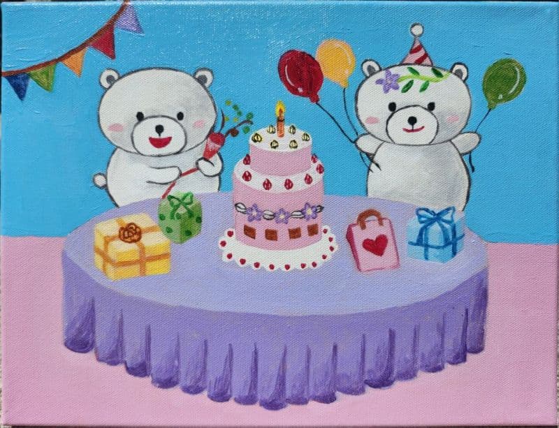 北極熊過生日