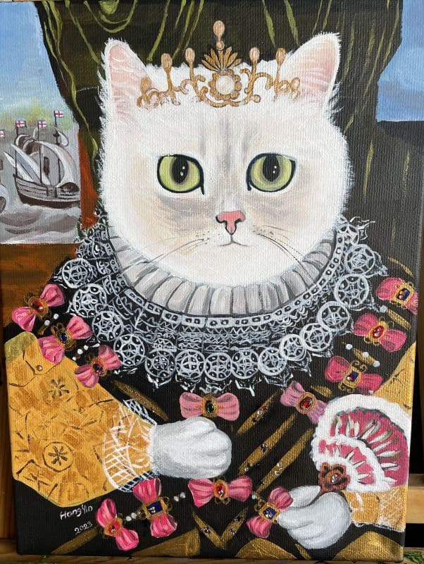 伊莉莎白一世貓 Queen Elizabeth I.Cat 2