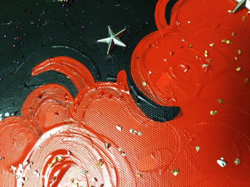 黑與紅雲的星辰 4