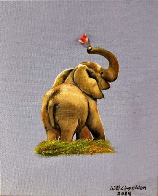 嗨!慢一點 Baby Elephant - 心很珍貴,一定要裝最美好的東西 1