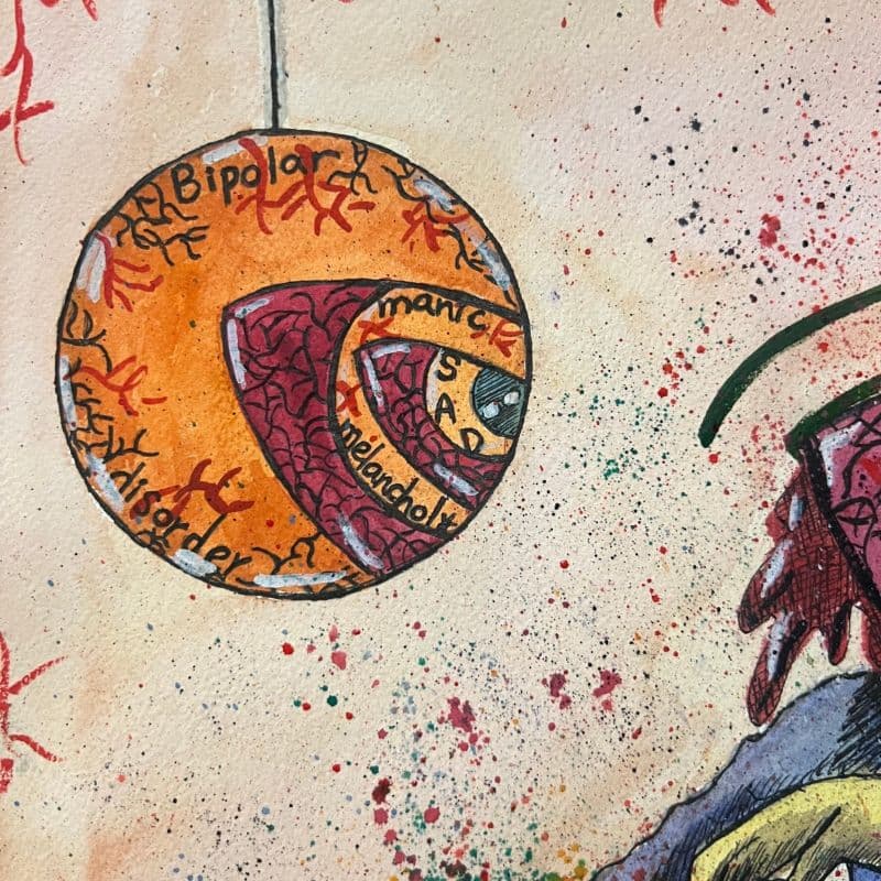 邊邊人系列—凝視 3