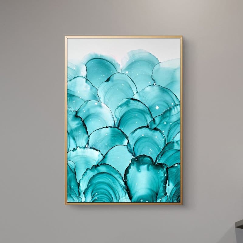 酒精墨水 - 「麟」 孔雀石綠