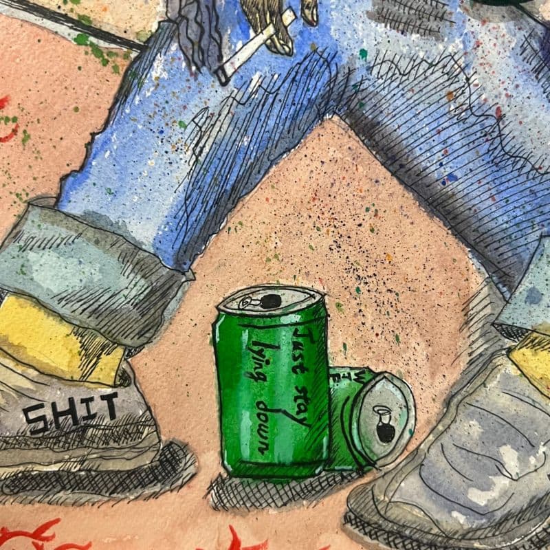 邊邊人系列—凝視 5