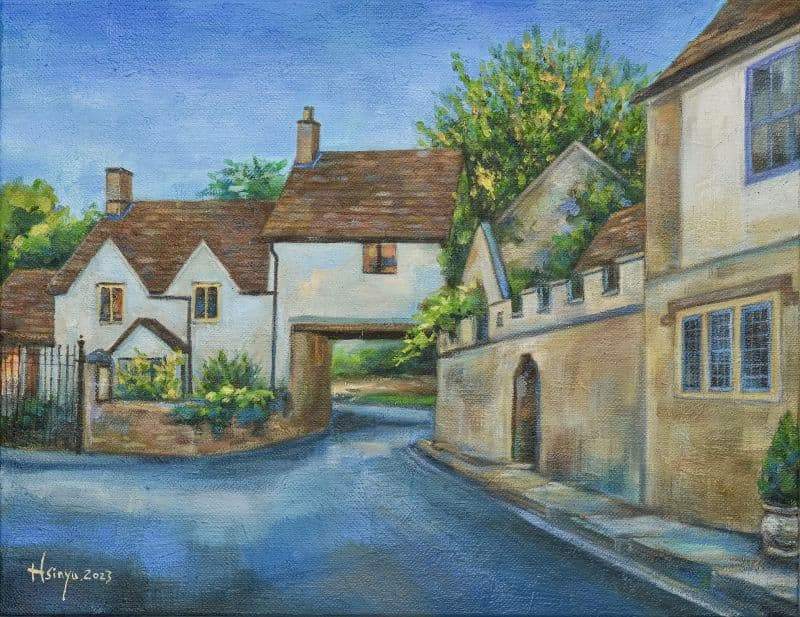 Peaceful Castle Combe