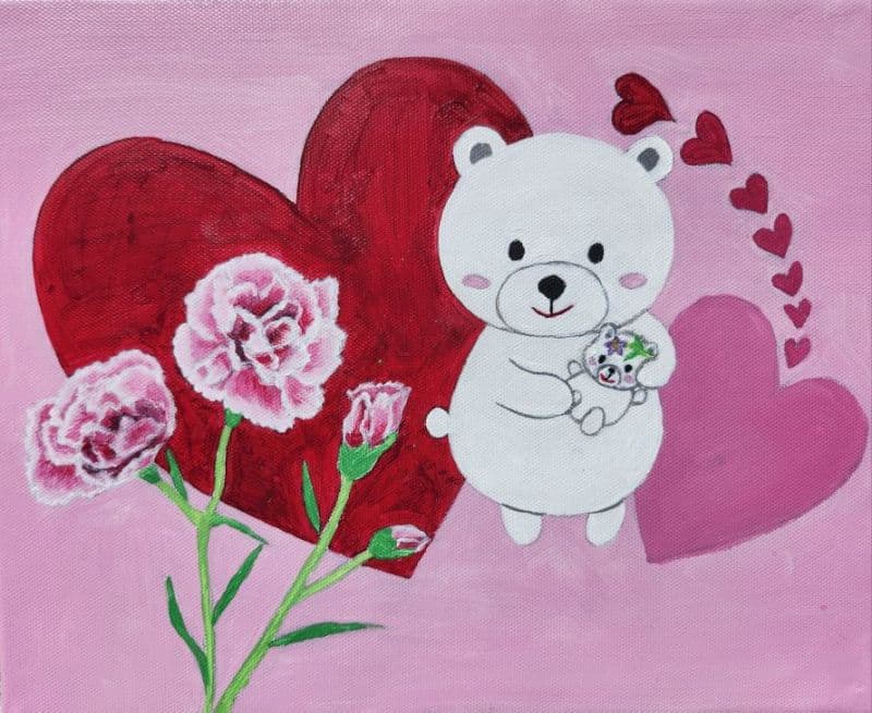 北極熊過母親節