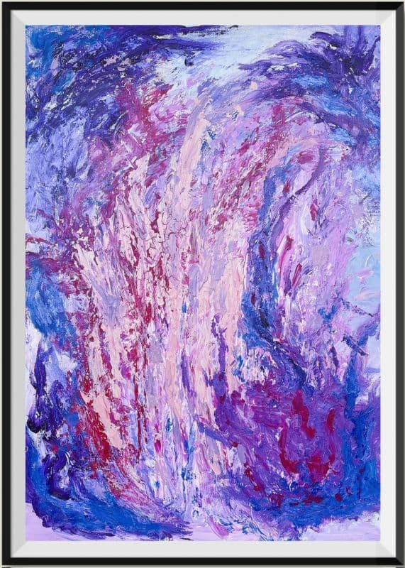 礦石意象系列之 絲絨交錯