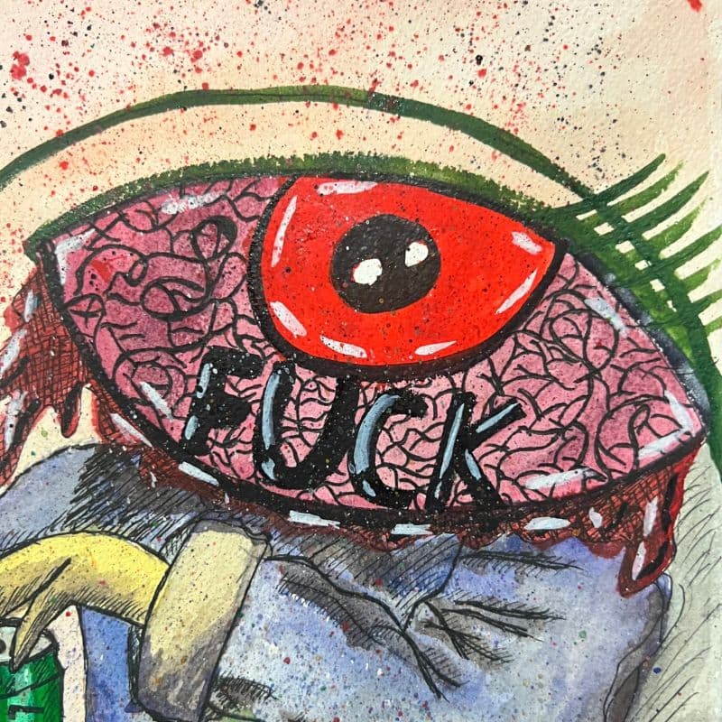 邊邊人系列—凝視 2