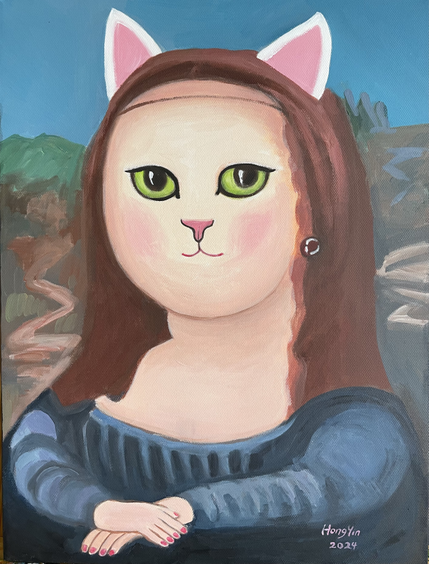 粉紅麗莎:貓咪的微笑 Pink Lisa : Cat's Smile 2