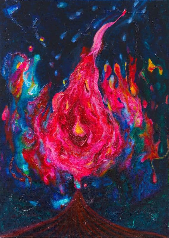 《洞穴、燭火與狼》- 燭火