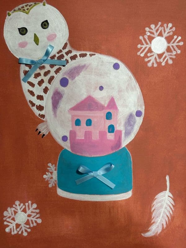 《雪鴞、寶石與水晶球》