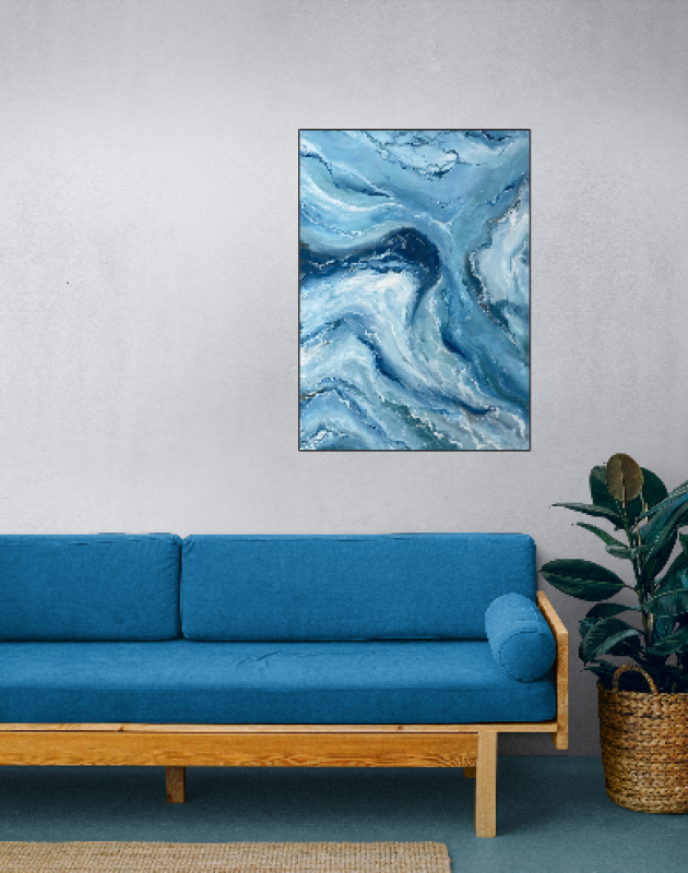 濤 The waves crashing 6