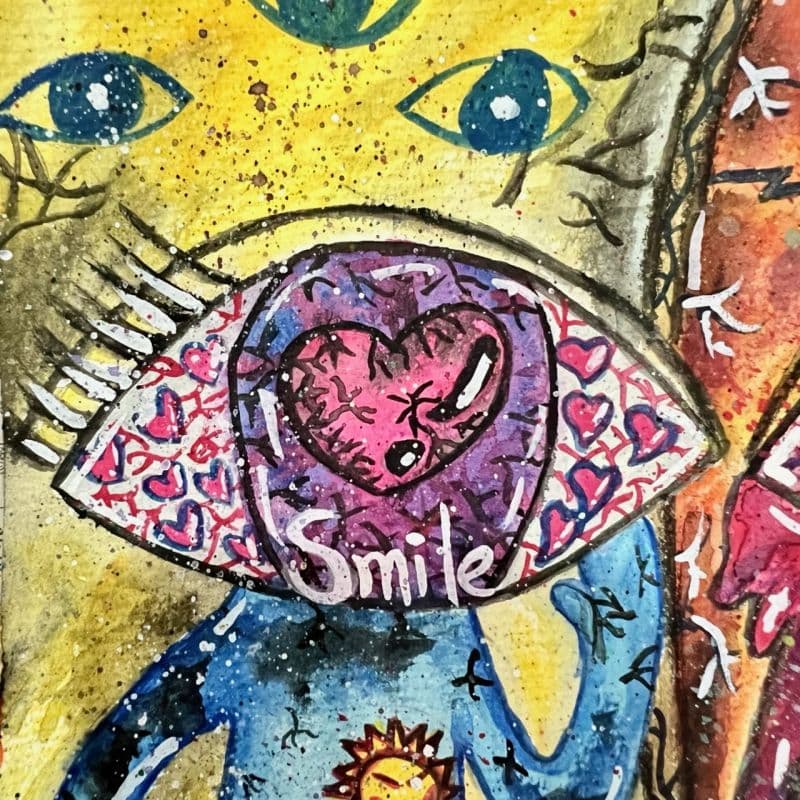 邊邊人系列—總是微笑面對別人的憂鬱症患者 2