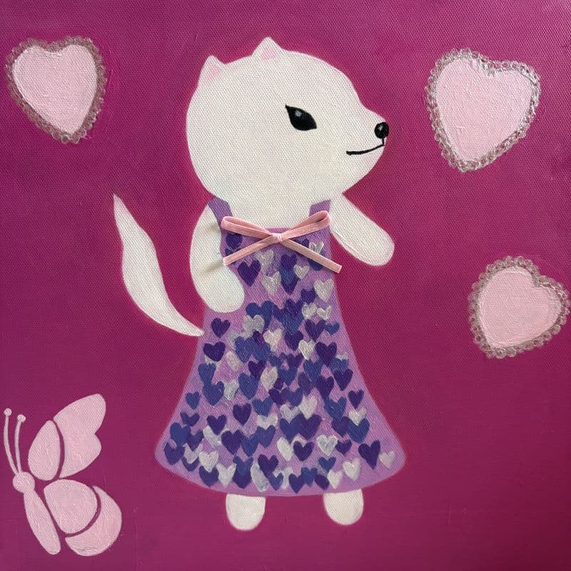 《小雪狐、洋裝與蝴蝶結》