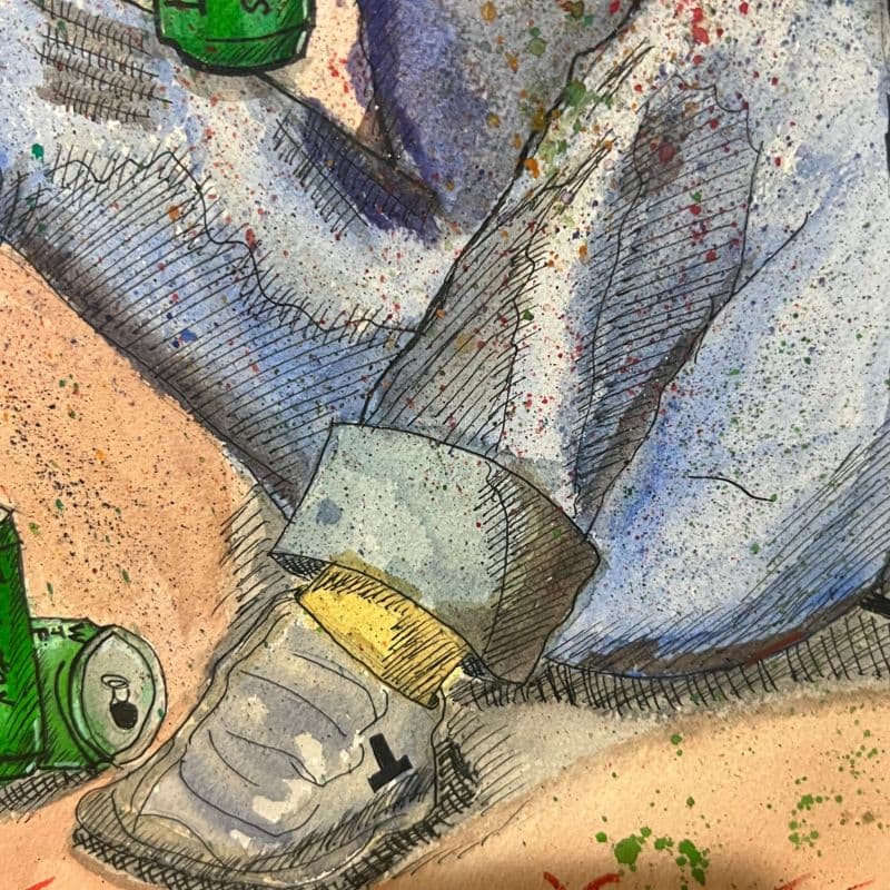 邊邊人系列—凝視 6