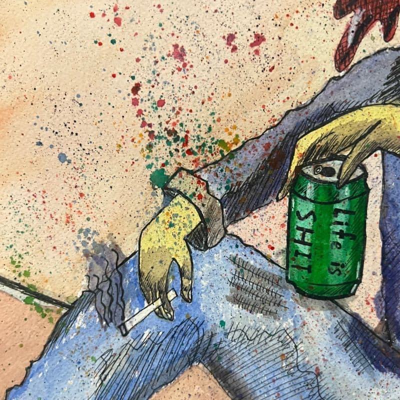 邊邊人系列—凝視 7