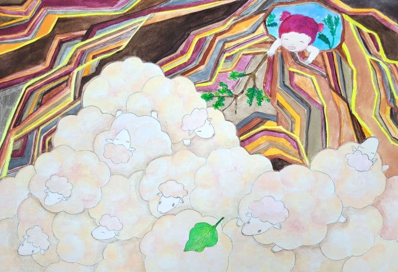 咩咩叫的羊洞_丟進去 The baaing sheep hole_throw it in