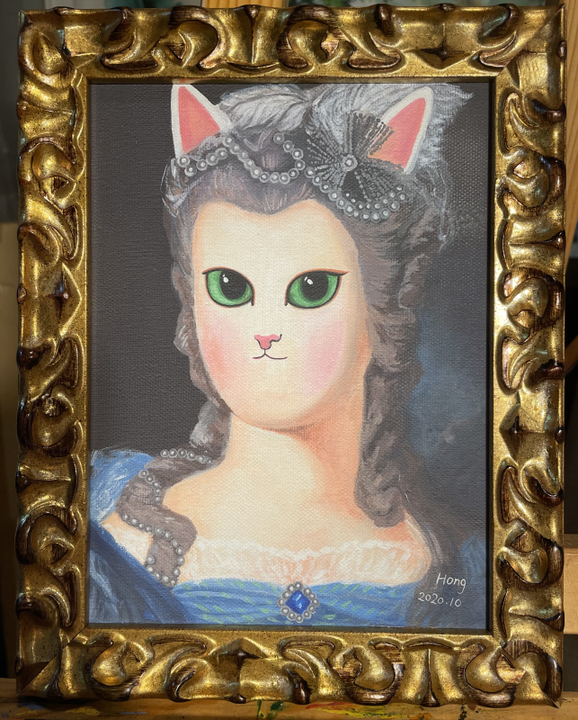 法國女王貓咪 French Queen Cat