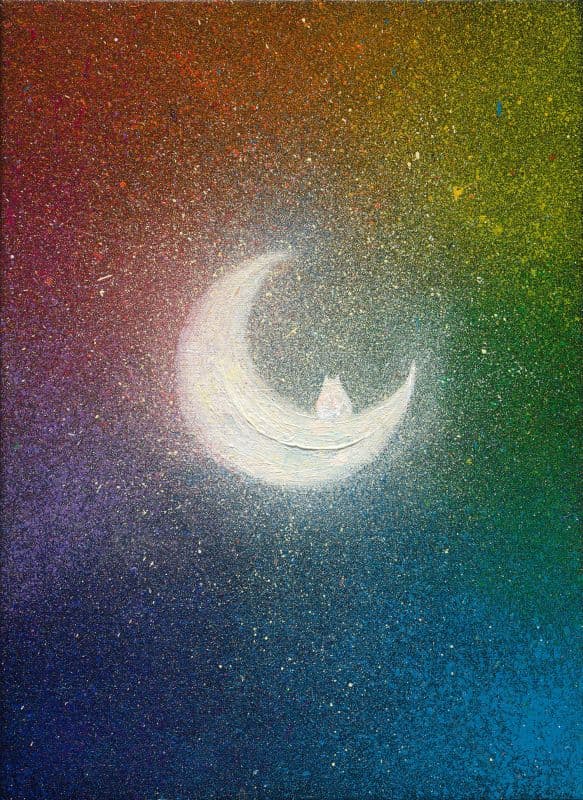 Stay with the tender moon