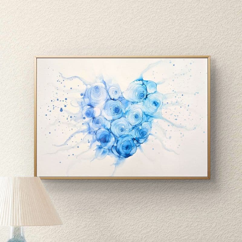 酒精墨水 - 「心醉 - 勿忘我」