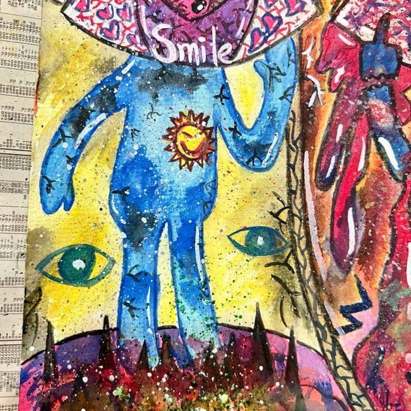 邊邊人系列—總是微笑面對別人的憂鬱症患者 5