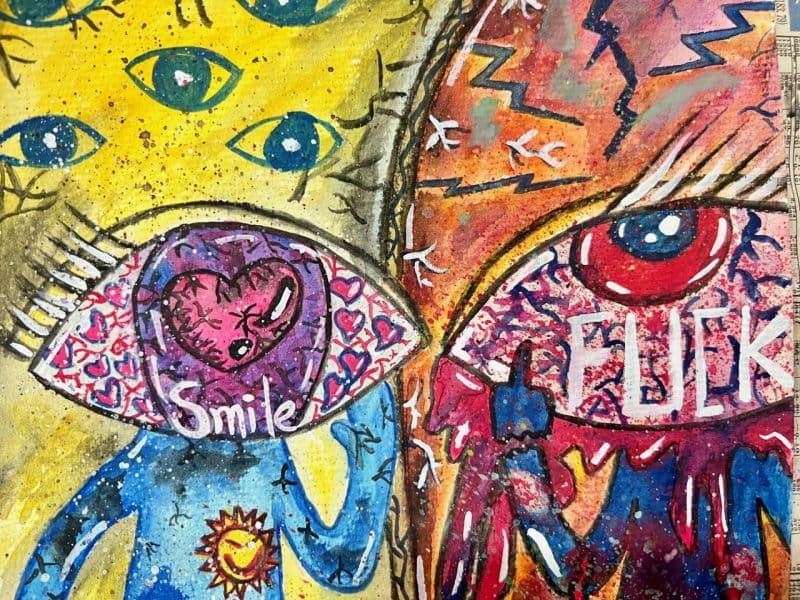 邊邊人系列—總是微笑面對別人的憂鬱症患者 4