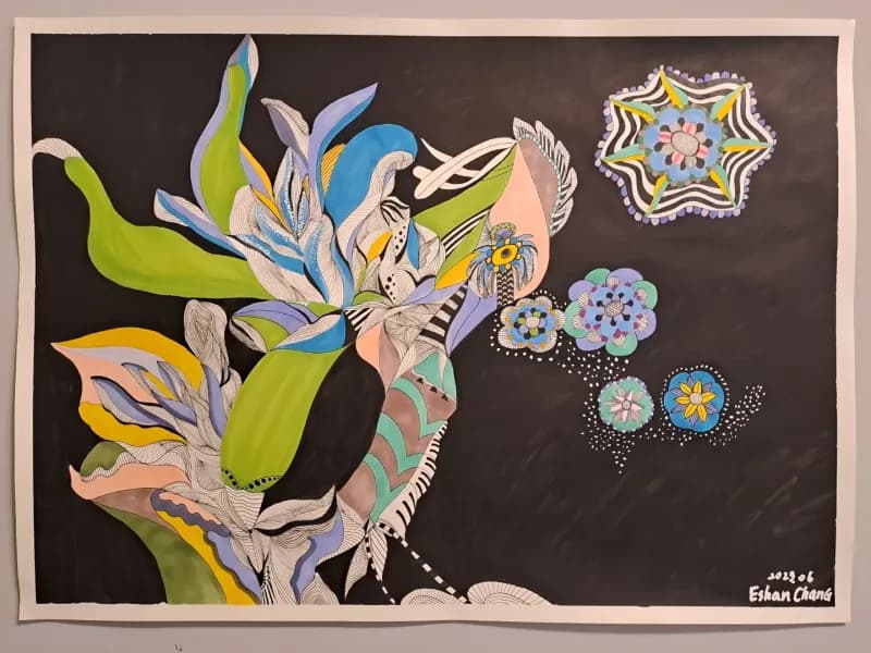 鳥與花的型態 5