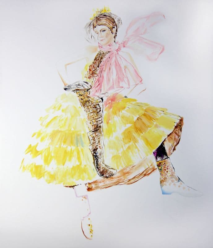 時尚油畫系列:樂隨心舞